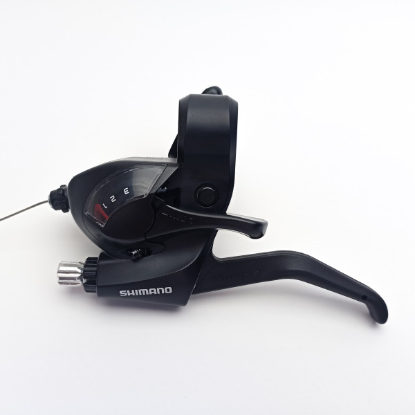 Шифтер Shimano Tourney ST-EF41-3L, 3 скоростей, комборучка