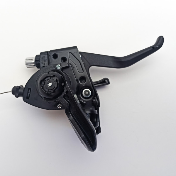Шифтер Shimano Tourney ST-EF41-3L, 3 скоростей, комборучка