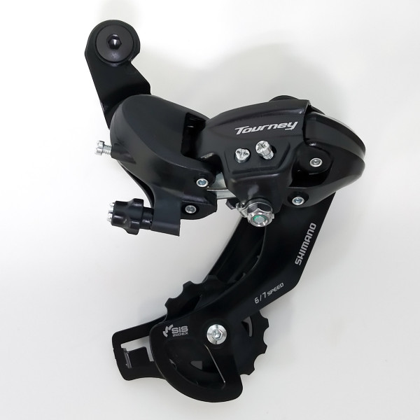Переключатель задний Shimano Tourney RD-TY300, 6/7 скоростей -