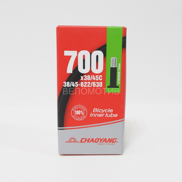 Камера 700x38/45C, Schrader 33 мм, CHAOYANG