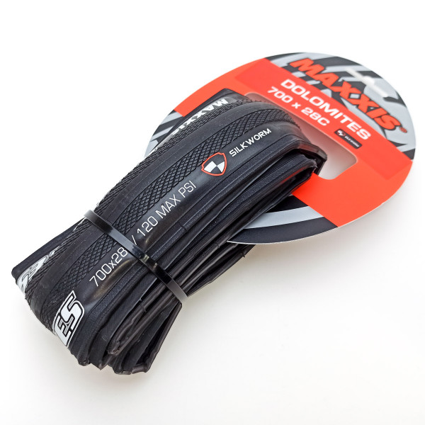 700x28C покрышка Maxxis Dolomites, SilkWorm, folding