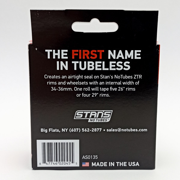 Лента ободная Stan's NoTubes, 36 мм, для бескамерной установки, 9 м, бежевый