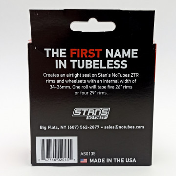 Лента ободная Stan's NoTubes, 36 мм, для бескамерной установки, 9 м, бежевый