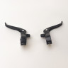 Ручки тормоза комплект U-Link GL-RBL-02A, 22.2 мм, алюминий, чёрный