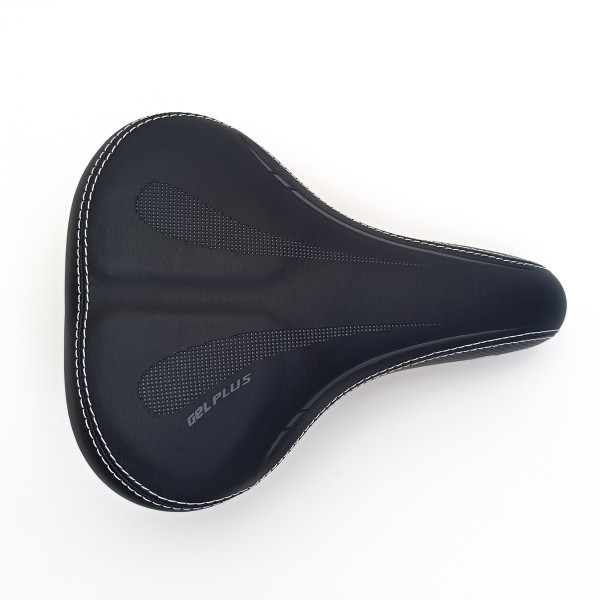 Седло DDK 2343G, 185x250 мм, комфорт, черный