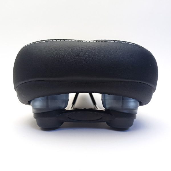 Седло DDK 2343G, 185x250 мм, комфорт, черный