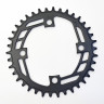 Звезда Narrow Wide Prowheel, 38t, 1*9/10/11 ск., BCD 104 мм, сталь, чёрный