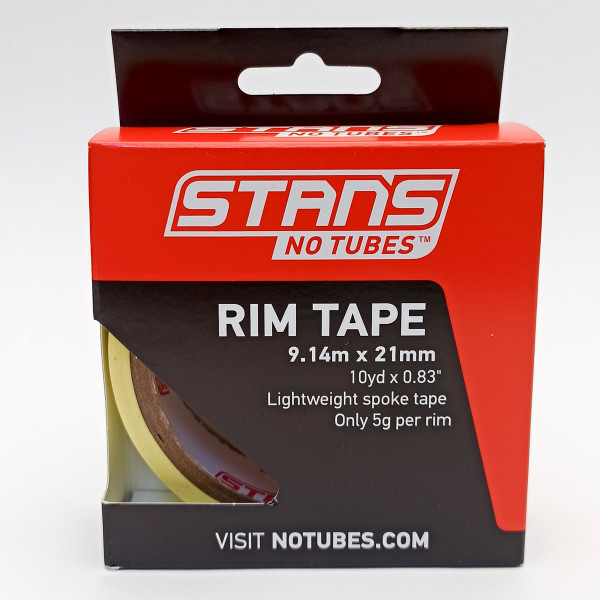 Лента ободная Stan's NoTubes, 21 мм, для бескамерной установки, 9 м, бежевый