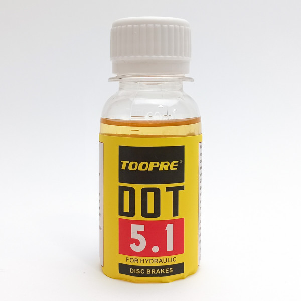 Тормозная жидкость DOT 5.1 TOOPRE, 60 мл.