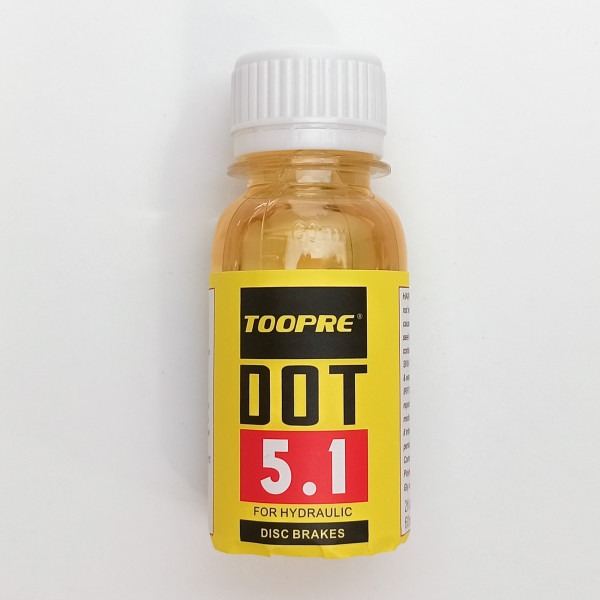 Тормозная жидкость DOT 5.1 TOOPRE, 60 мл.