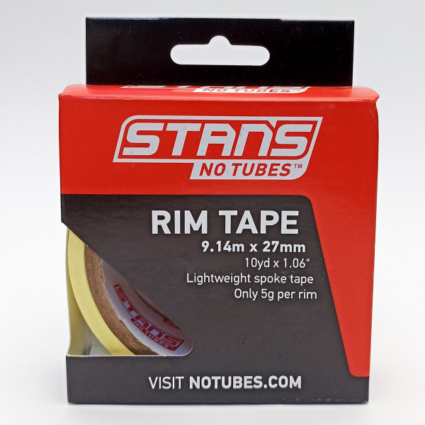 Лента ободная Stan's NoTubes, 27 мм, для бескамерной установки, 9 м, бежевый