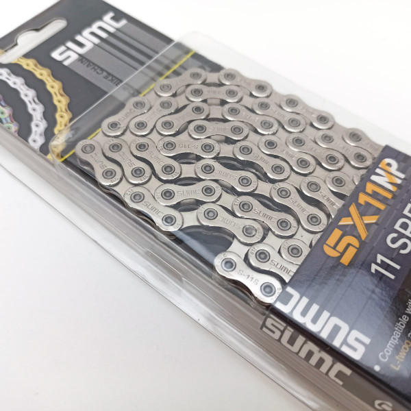 Цепь 11 скор. SUMC SX11NP, 1/2"*11/128", 116 звеньев, замок