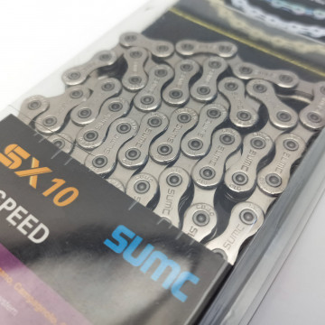 Цепь 10 скоростей SUMC SX10NP, 116 звеньев, замок
