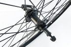 26" колесо заднее 10x135 мм QR, диск., под трещотку Forward DW + Wang Zheng WZ-A208R, черный