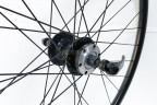 26" колесо заднее 10x135 мм QR, диск., под трещотку Forward DW + Wang Zheng WZ-A208R, черный