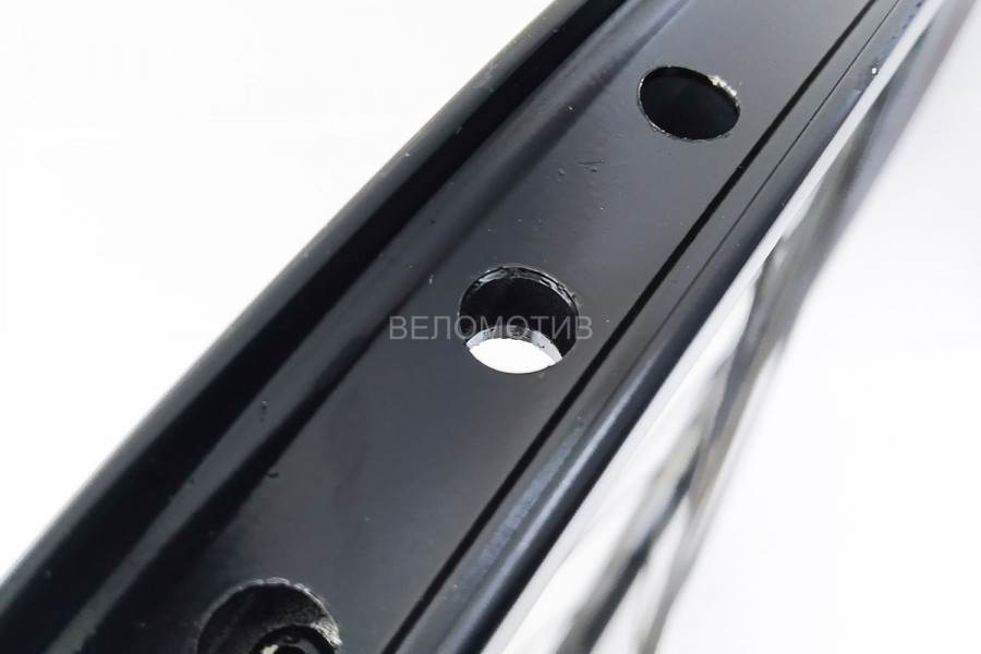 26" колесо заднее 10x135 мм QR, диск., под трещотку Forward DW + Wang Zheng WZ-A208R, черный