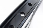 26" колесо заднее 10x135 мм QR, диск., под трещотку Forward DW + Wang Zheng WZ-A208R, черный