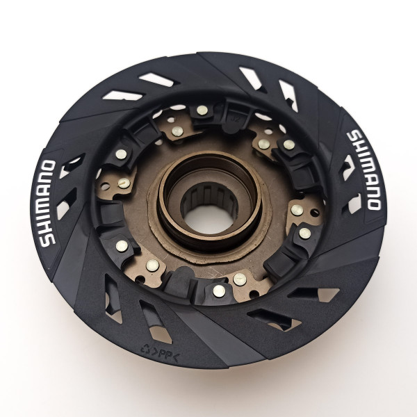 Трещотка 7 скоростей Shimano Tourney MF-TZ500-7-CP, 14-28t, коричневый