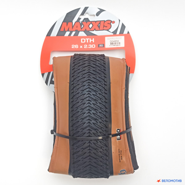 26"x2.3" покрышка Maxxis DTH, EXO, folding