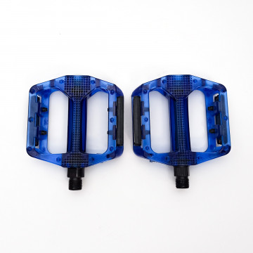 Педали платформенные Feimin FP-801, поликарбонат, синий