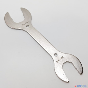 Ключ для резьбовых рулевых колонок 30/32/36/40 мм BLACK TOOLS WJ-28, сталь, серебристый
