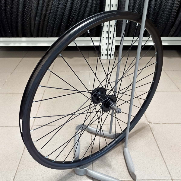 26" колесо заднее 10*135 мм QR, диск., под трещотку Krypton + Feiyafu, чёрный