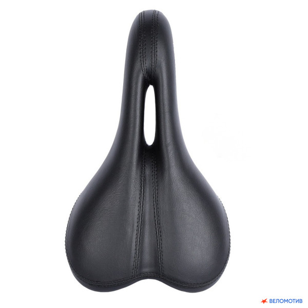Седло Krypton KRPT-091H, 150x260 мм, комфорт, чёрный