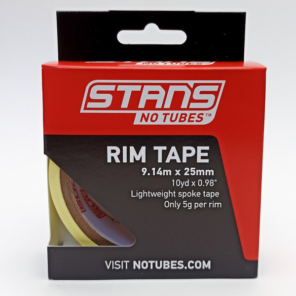 Лента ободная Stan's NoTubes, 25 мм, для бескамерной установки, 9 м, бежевый