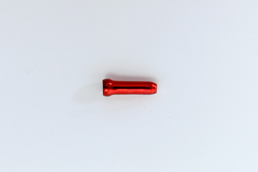 Наконечник троса Jagwire, алюминий, красный, (1 шт.)