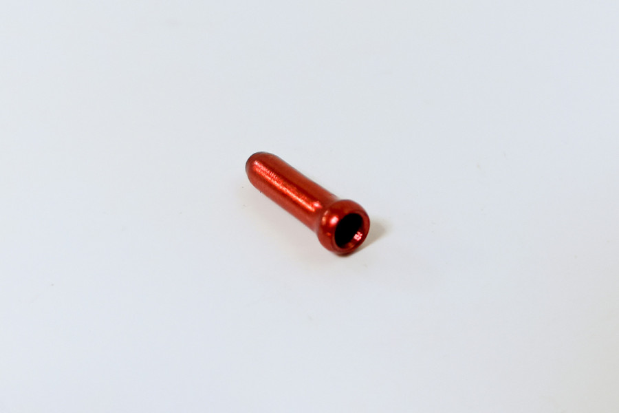 Наконечник троса Jagwire, алюминий, красный, (1 шт.)