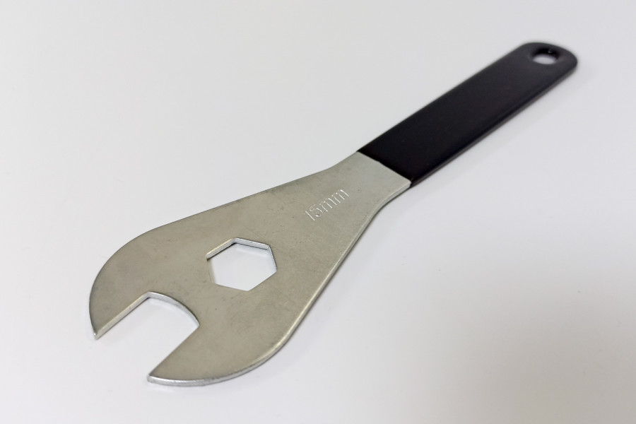 Ключ конусный 15 мм Kenli KL-9731B, сталь, серебристый