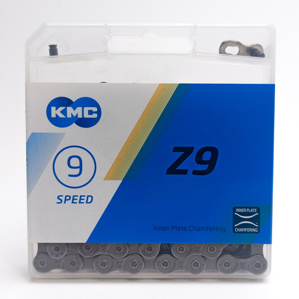 Цепь 9 скоростей KMC Z9, 116 звеньев, замок