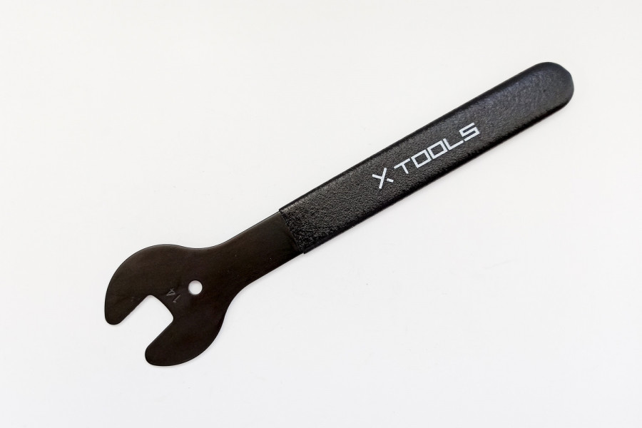 Ключ конусный 14 мм X-Tools, сталь, черный