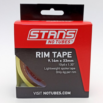 Лента ободная Stan's NoTubes, 33 мм, для бескамерной установки, 9 м, бежевый