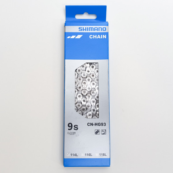Цепь 9 скоростей Shimano Deore XT CN-HG93, 114 звеньев, пин